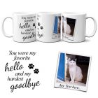 Personalised Cat Remembrance Mug