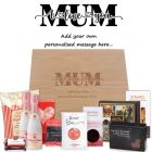 Luxury chocolates and treats gift hampers personalised for mum.
