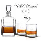 Crystal decanter gift sets for couples in New Zealand