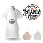 Funny manly apron for manly men in New Zealand