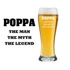 Gift beer glasses for Poppa