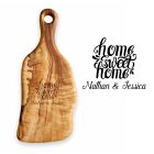 Home sweet home personalised housewarming gifts solid wood food paddle board
