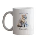 I love my cat coffee and tea mugs with any cat breed in an oil painting design