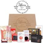 Luxury food and drink gourmet gift box personalised for the woman you love.