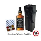 Jack Daniels whiskey and chocolates gift box