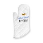 Personalised funny oven glove for men