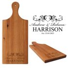 Wedding and anniversary gift personalised Rimu wood serving platter boards