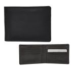 Men's black leather wallets