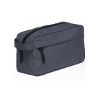 Grey toiletry bag for men and women