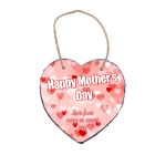 Heart shaped photo slate for mother's day gifts