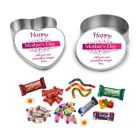 Mother's day gift personalised chocolates gift tins.