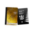 Personalised passport holder with map