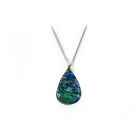 New Zealand made Paua shell pendant for bridesmaid gifts