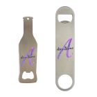Personalised stainless steel bottle openers