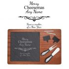 Personalised cheese boards for Christmas gifts