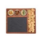 cheese board gift set with no design
