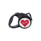 Personalised retractable dog lead