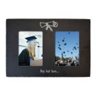 Slate photo frame for graduation gifts