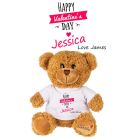 Personalised Valentine-s day gift teddy bears