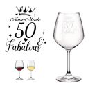 Personalised birthday gift wine glasses for fabulous women in New Zealand.