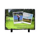 Personalised golf themed photo slate
