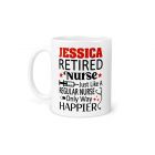 Funny personalised gift mug for nurses retirement