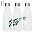 Reusable drinks bottle with fern design