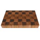 Chequered pattern New Zealand Rimu and Beech hardwood chopping boards.