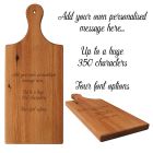 Rimu wood platter boards engraved with any text