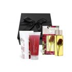 Gift boxed beauty pack with shower gel and body oil.
