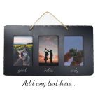 Personalised any text slate frame