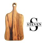 Solid wood food paddle boards personalised with initial and name design