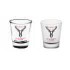 Personalised stag party shot glasses