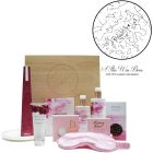 Personalised luxury hamper gift boxes with star map and constipations