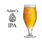 Personalised IPA beer glass with stem