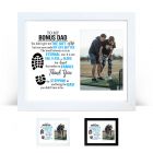 Personalised photo frames for stepdads in New Zealand
