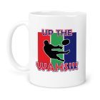 Up the Wahs warriors rugby gift mugs