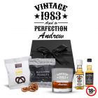Personalised birthday gift whiskey box sets in New Zealand.