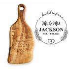 Engraved we decided on forever hanging food paddle boards wedding gifts for couples