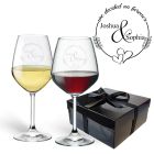 We decided on forever crystal wine glasses gift set for couples in New Zealand.