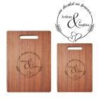 We decided on forever personalised chopping boards for couples in New Zealand.