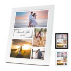 Personalised wedding and anniversary photo frames with collage.