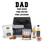 Dad the man the myth the legend whiskey gift boxes.