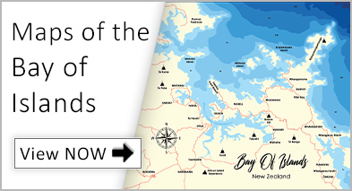 View our collection of Topographical 3D maps of the Bay of Islands