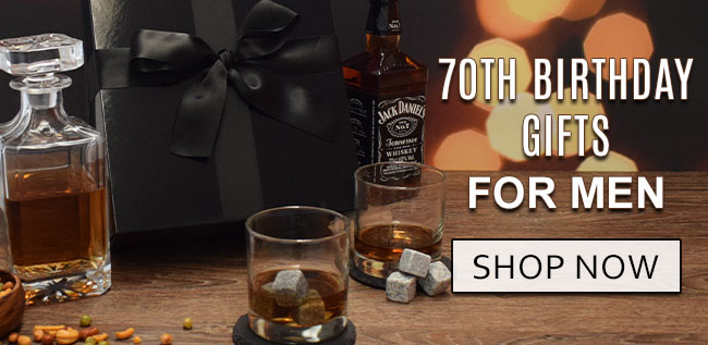 View our selection of 70th birthday gift ideas for men in New Zealand.